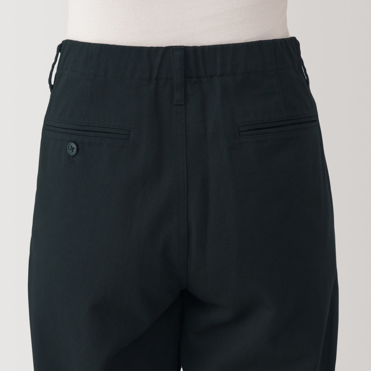 Women's Slub Yarn Chino Darted Wide Pants - Image 34