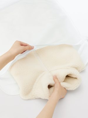 Densely Woven Fiber-Shielding Laundry Net Flat