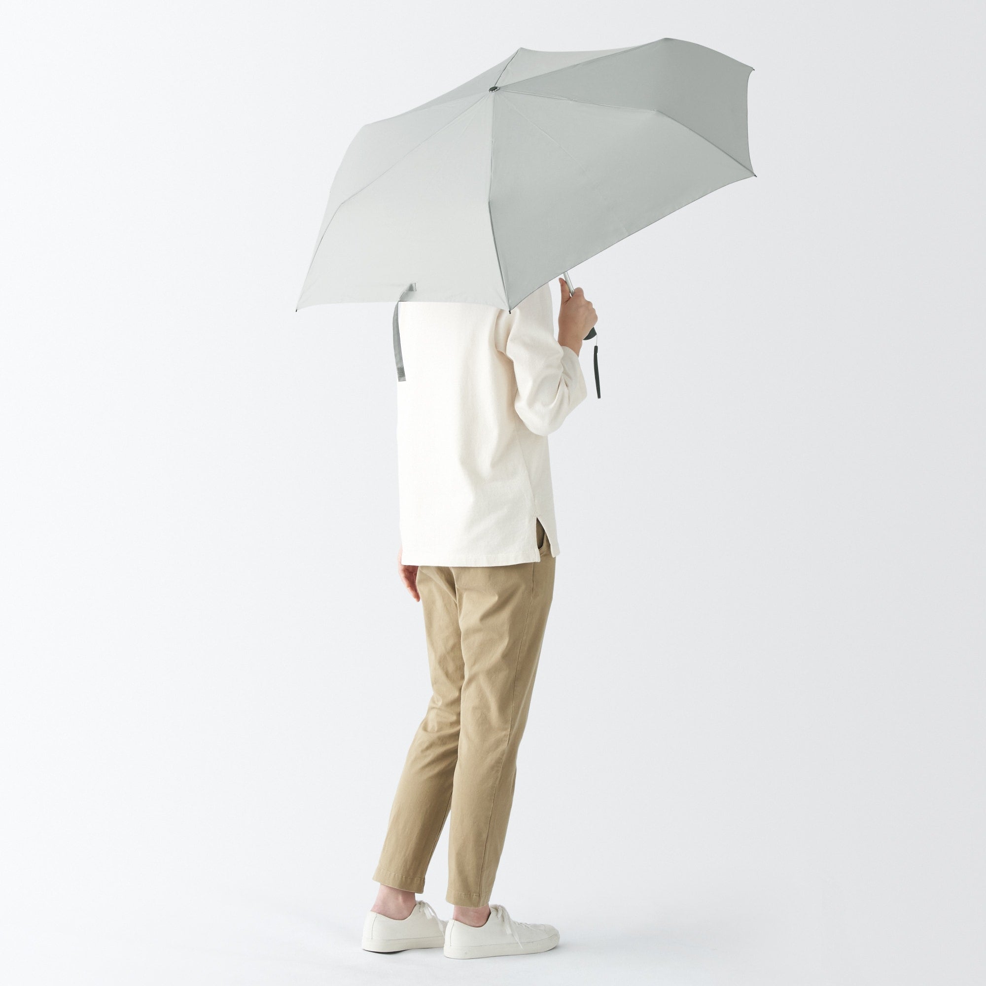 All-Weather Foldable Umbrella Black - Image 23