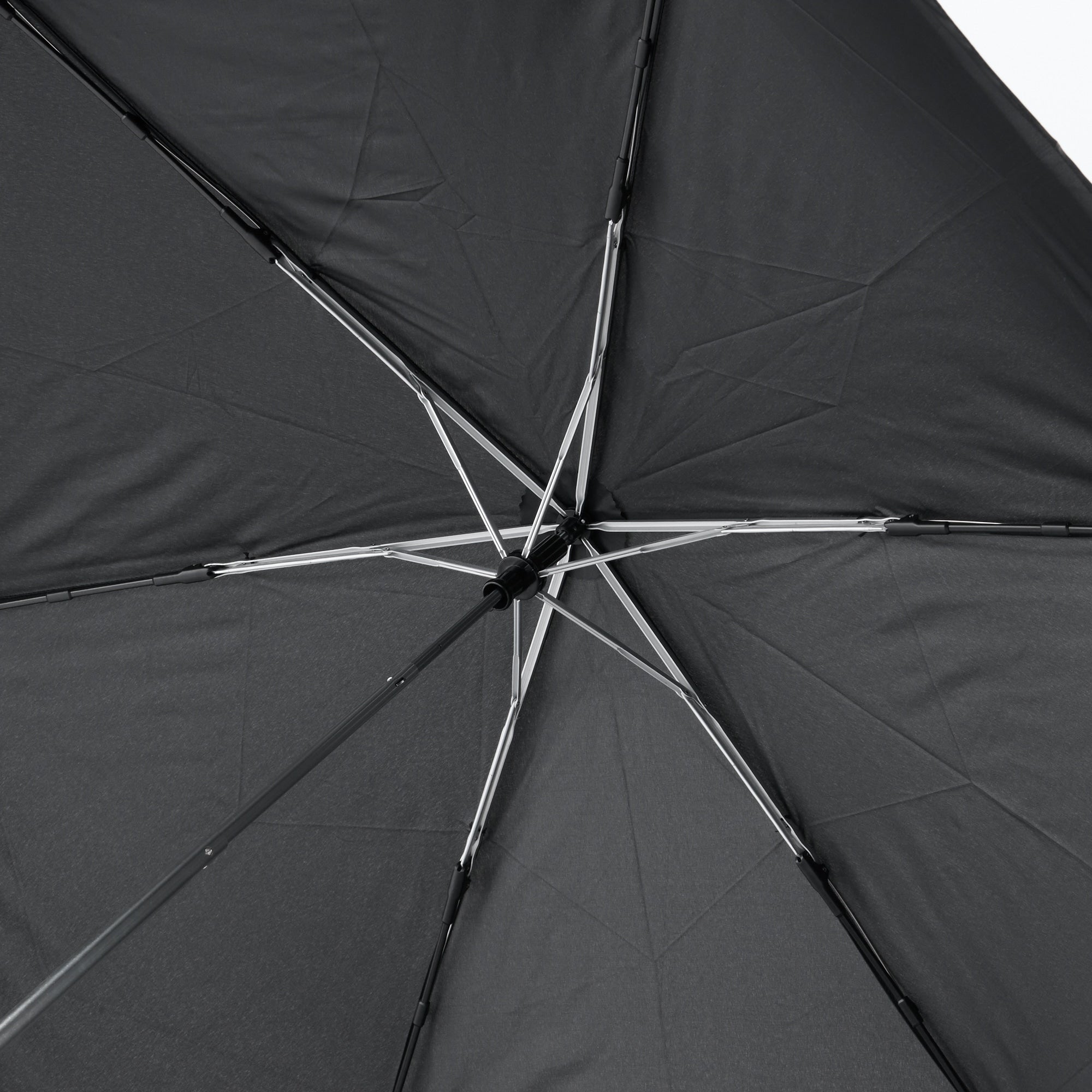 All-Weather Foldable Umbrella Black - Image 7