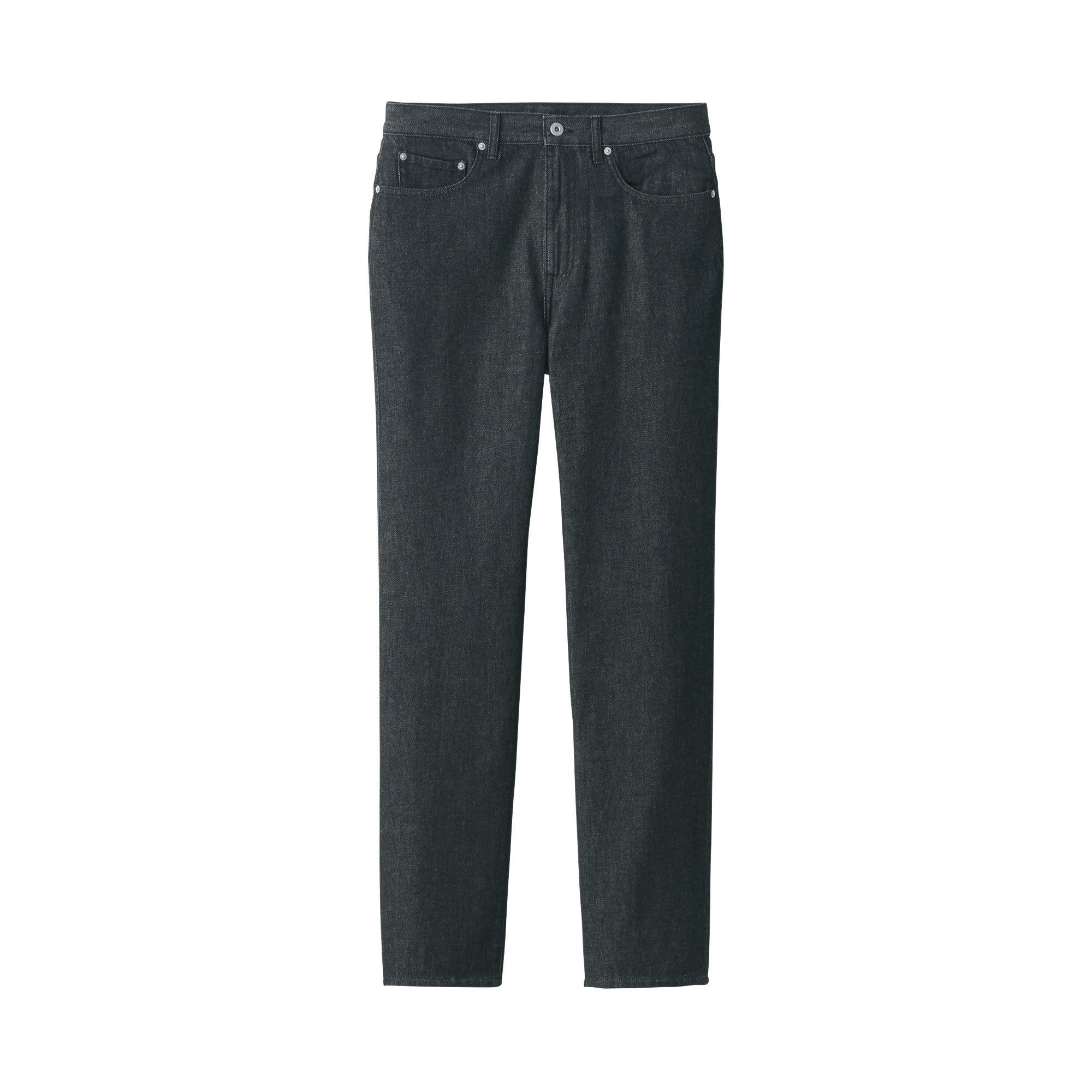Men's Kapok Blend Straight Denim Trousers - Image 2
