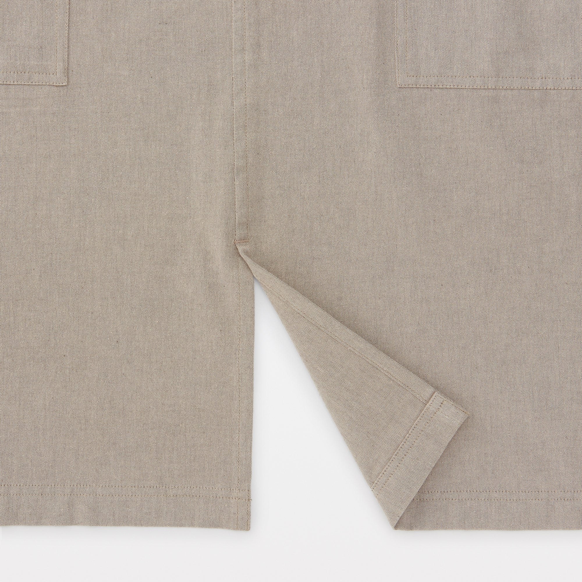 Plain Weave Cotton Shoulder Strap Apron - S-M - Image 6