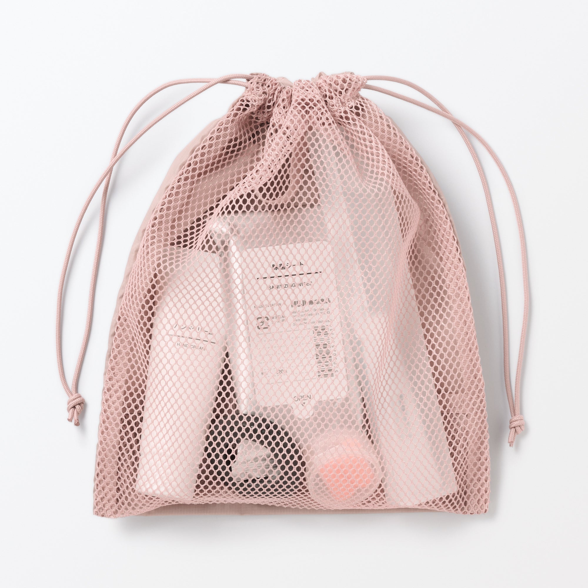 Polyester Mesh Drawstring Bag - Small - Image 14