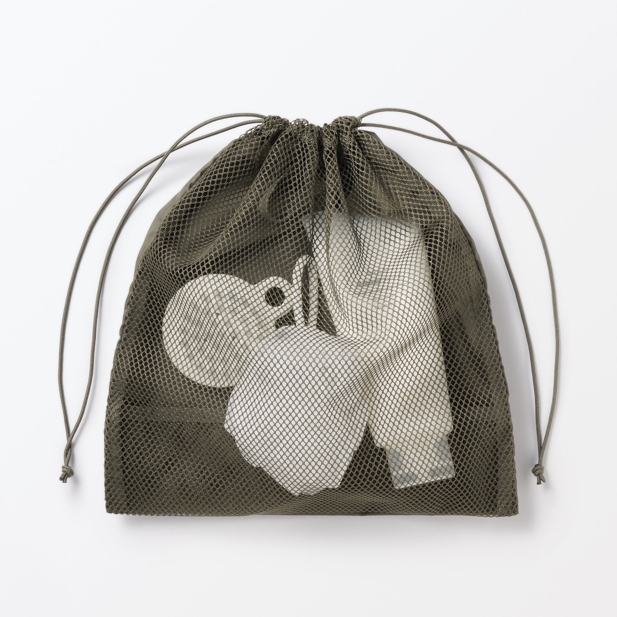 Polyester Mesh Drawstring Bag - Medium - Image 8