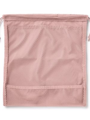 Polyester Mesh Drawstring Bag - Medium