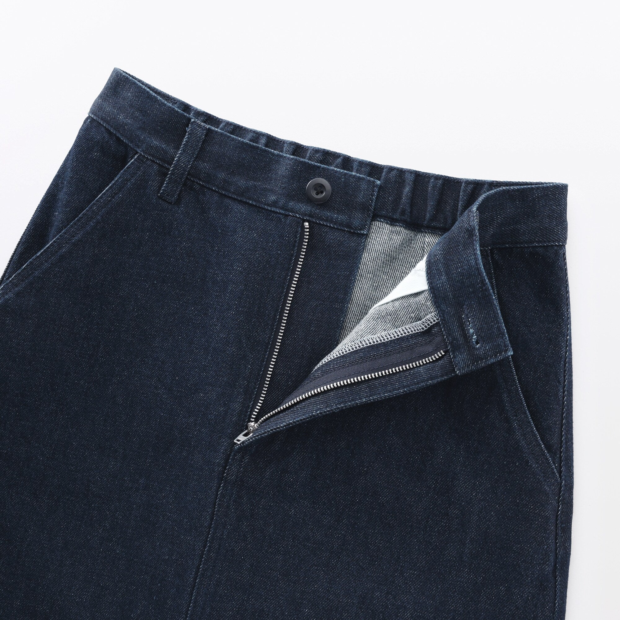 Women's Kapok Blend Denim A-Line Skirt - Image 9