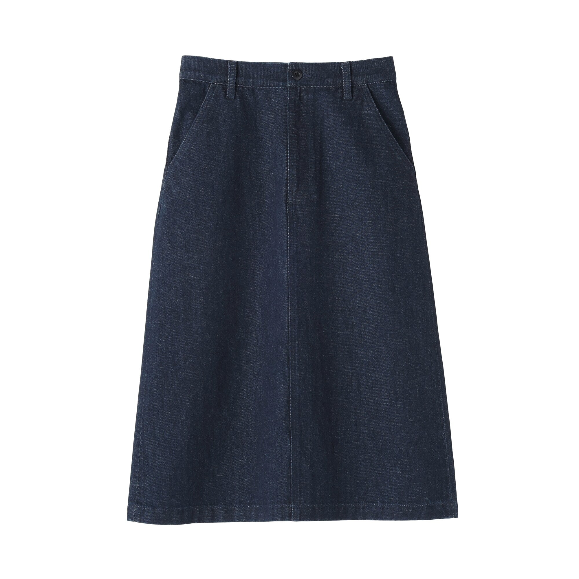 Women's Kapok Blend Denim A-Line Skirt - Image 2