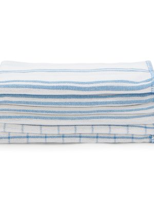 Indian Cotton Kitchen Cloths - Blue (6 Pack)