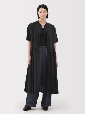 Women's Hemp Cotton Short Sleeve Dress