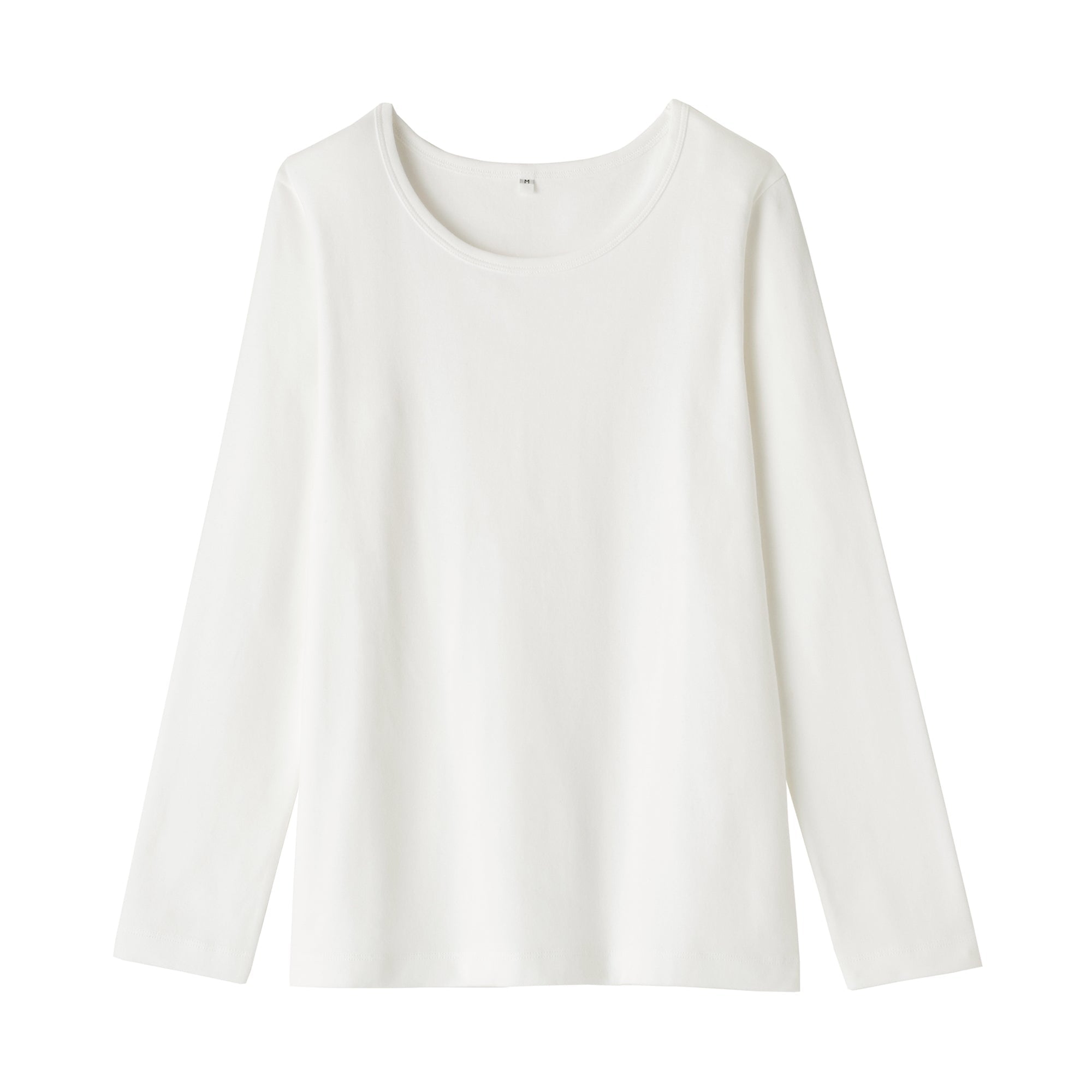 Women's Stretch Ribbed Crew Neck Long Sleeve T-Shirt - Image 11