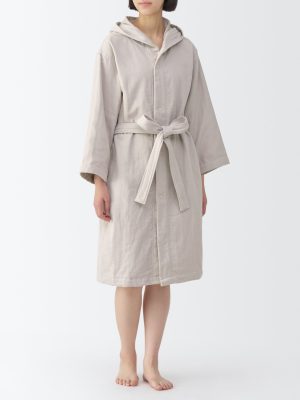 Cotton Gauze Bathrobe