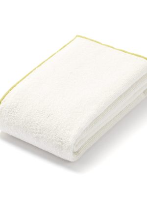 Color Stitch Pile Face Towel