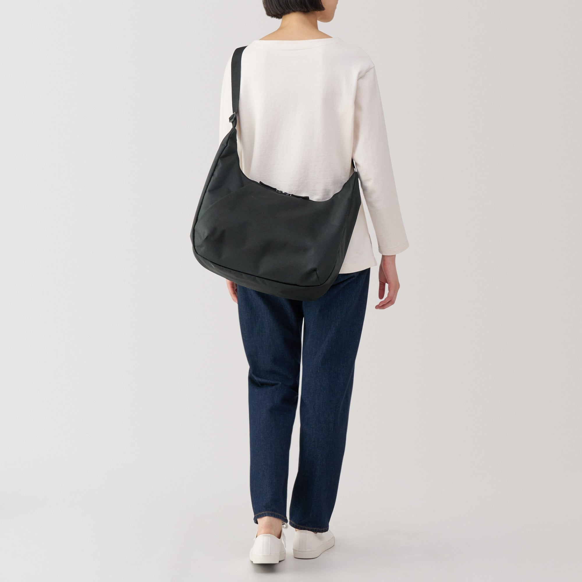 Water Repellent 2-Way Shoulder Bag - Image 9