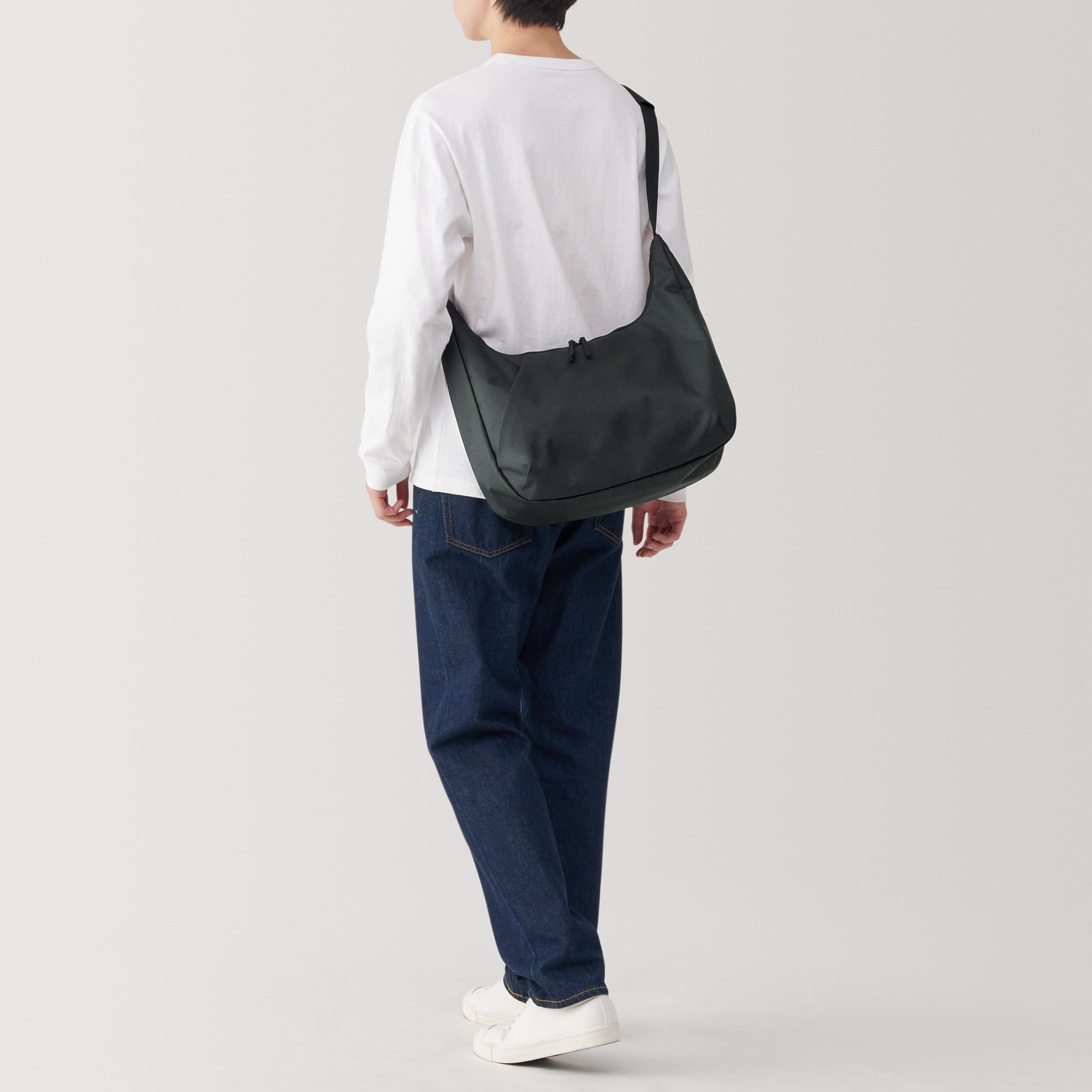 Water Repellent 2-Way Shoulder Bag - Image 11