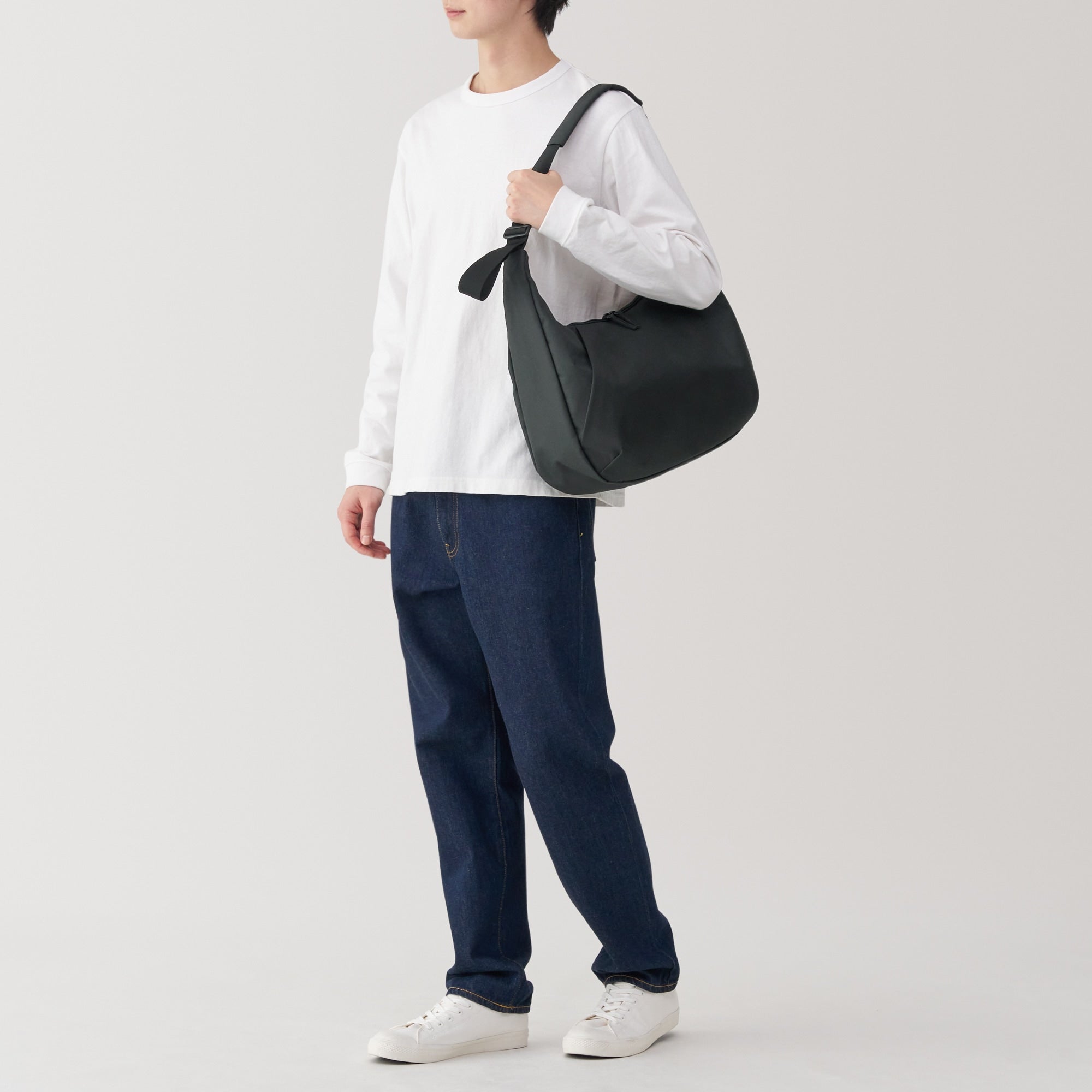 Water Repellent 2-Way Shoulder Bag