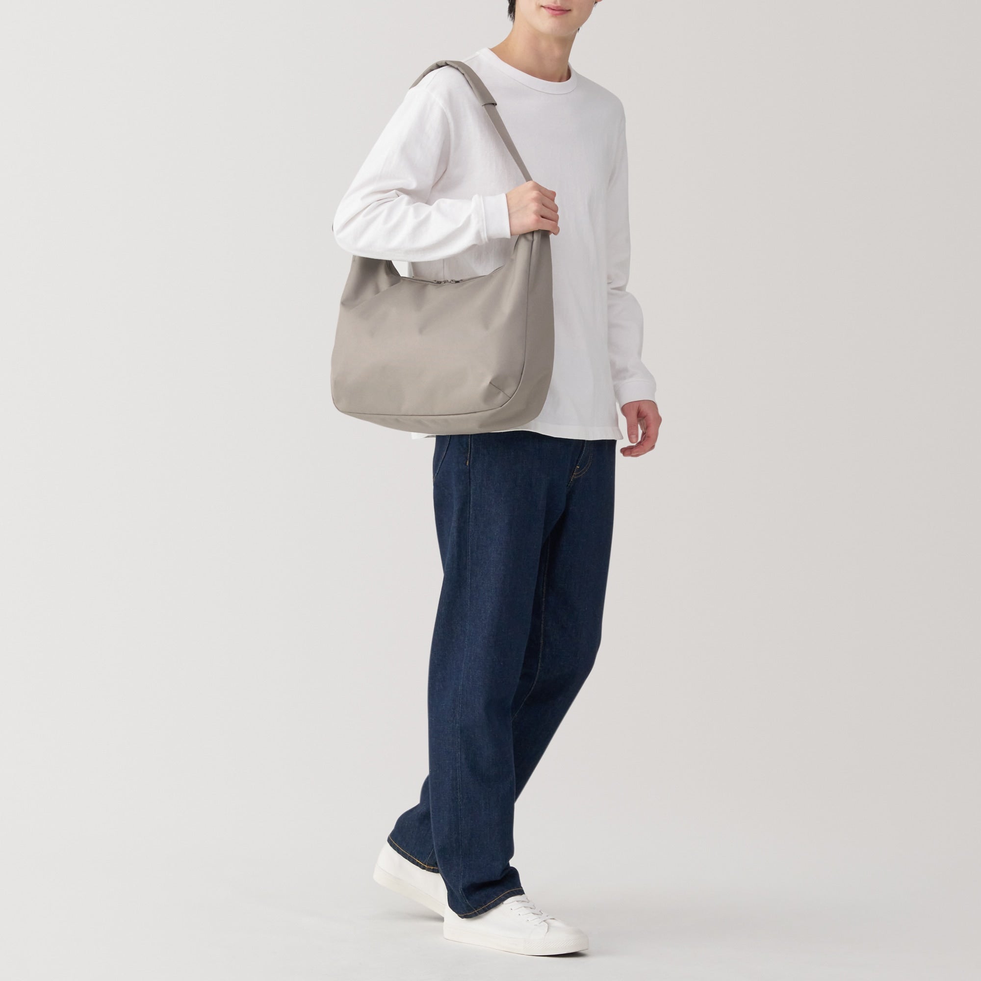 Water Repellent 2-Way Shoulder Bag - Image 26