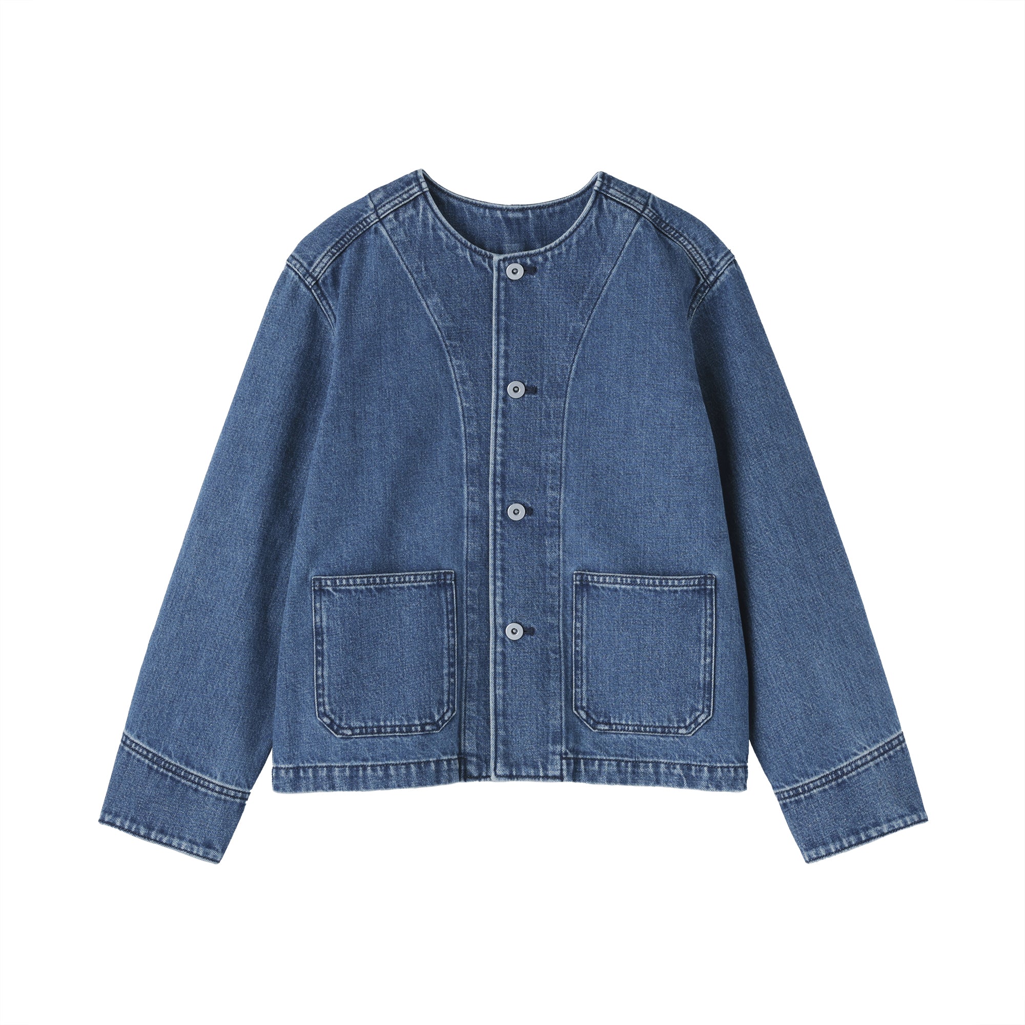 Kapok Blend Denim Jacket - Image 2