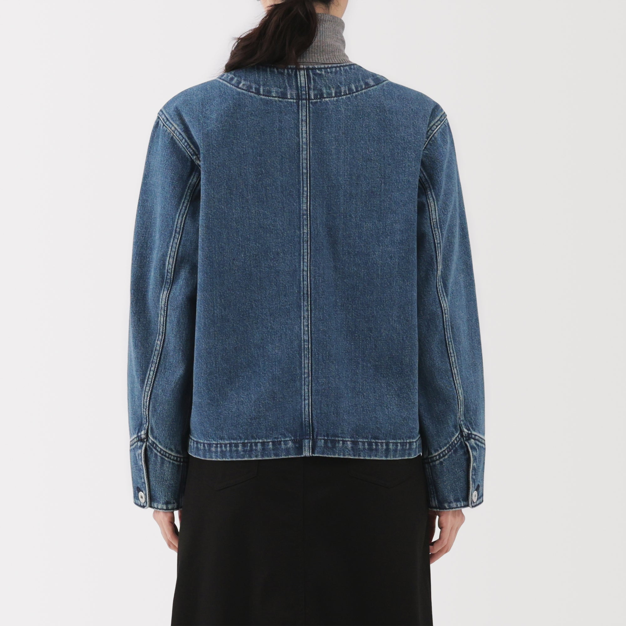 Kapok Blend Denim Jacket - Image 15