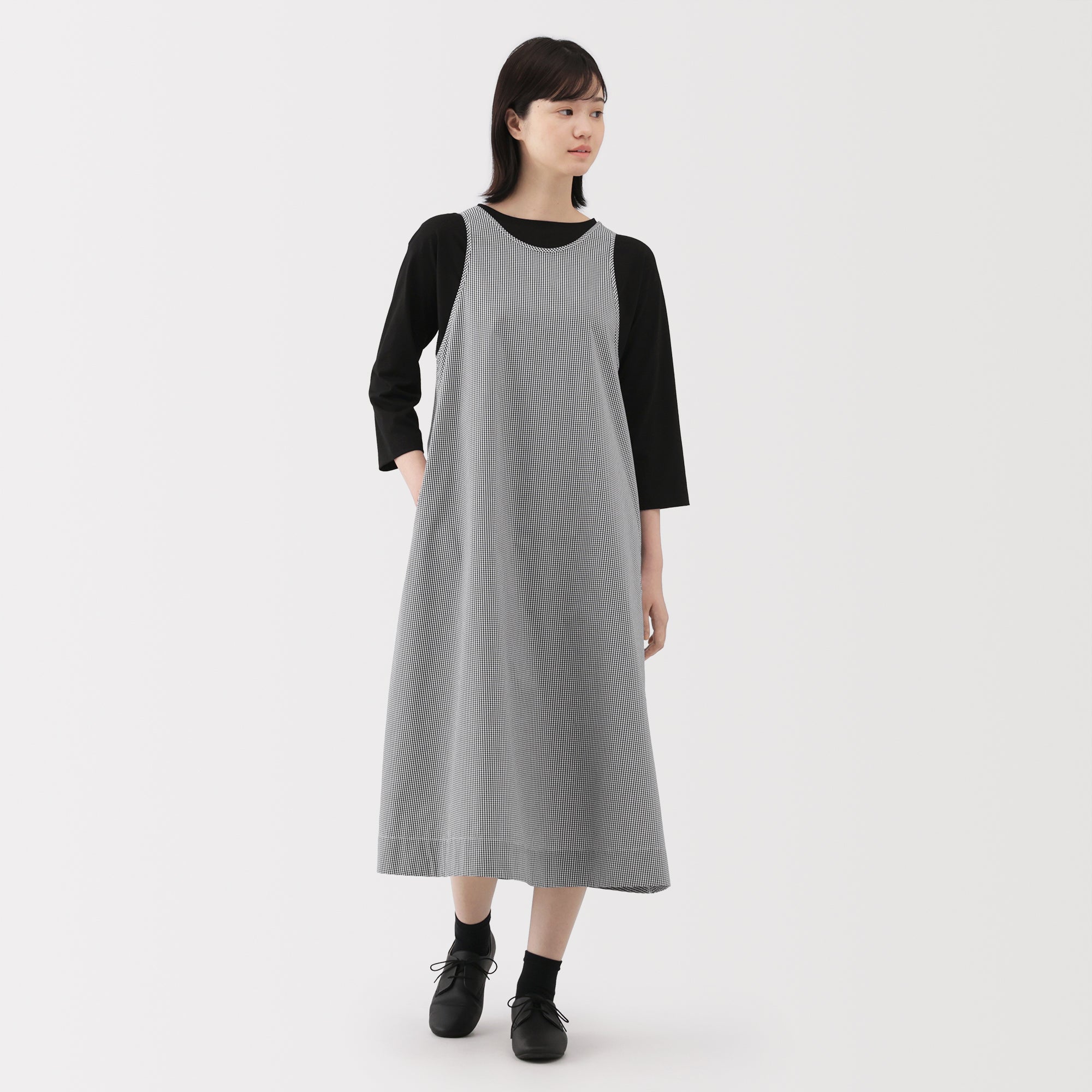 Broadcloth Sleeveless Dress - Image 12