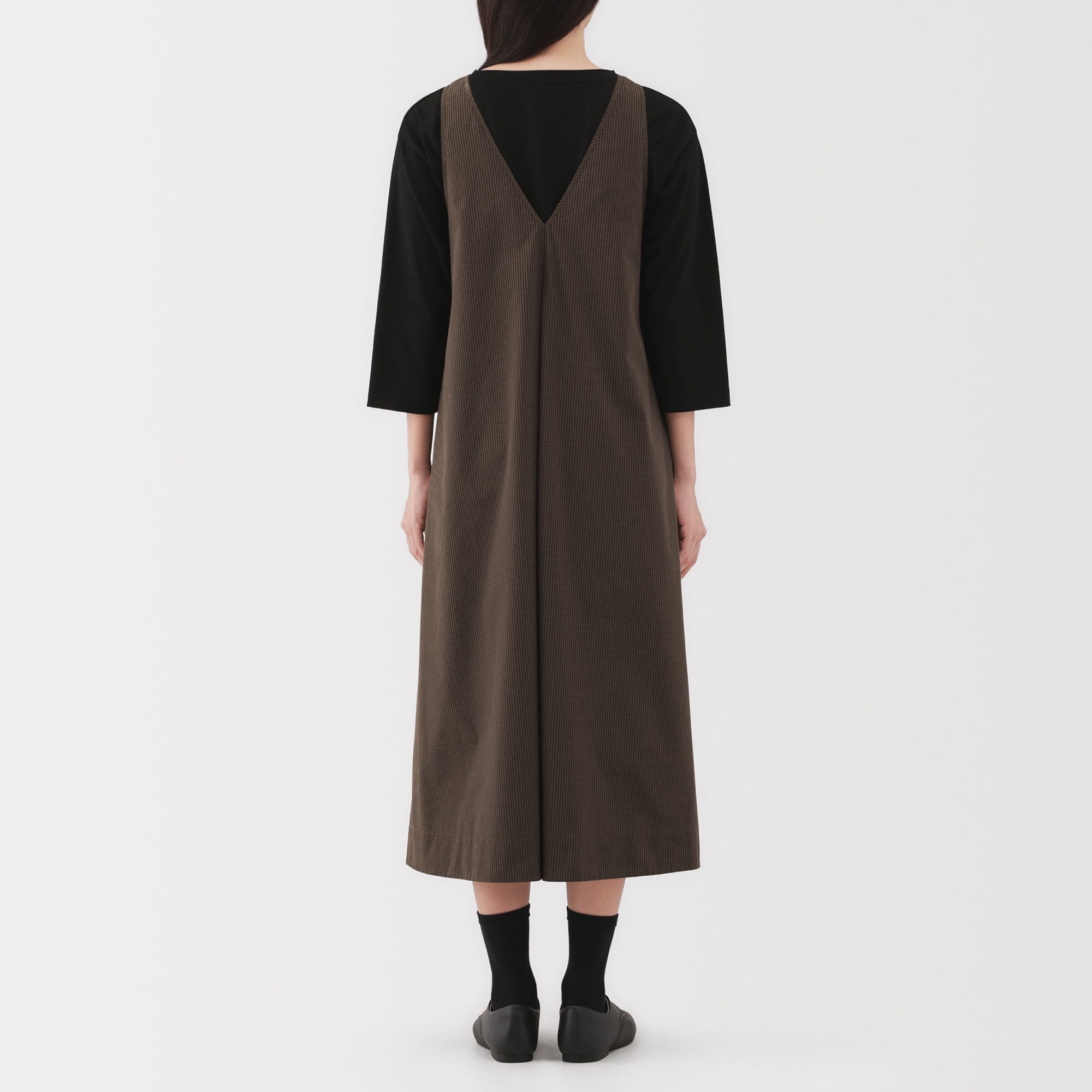 Broadcloth Sleeveless Dress - Image 24