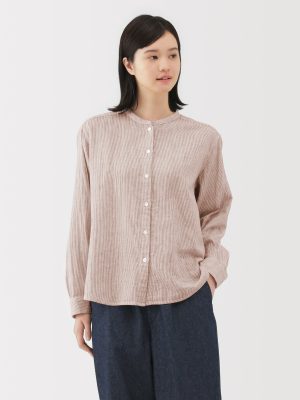 Kapok Blend Double Gauze Blouse