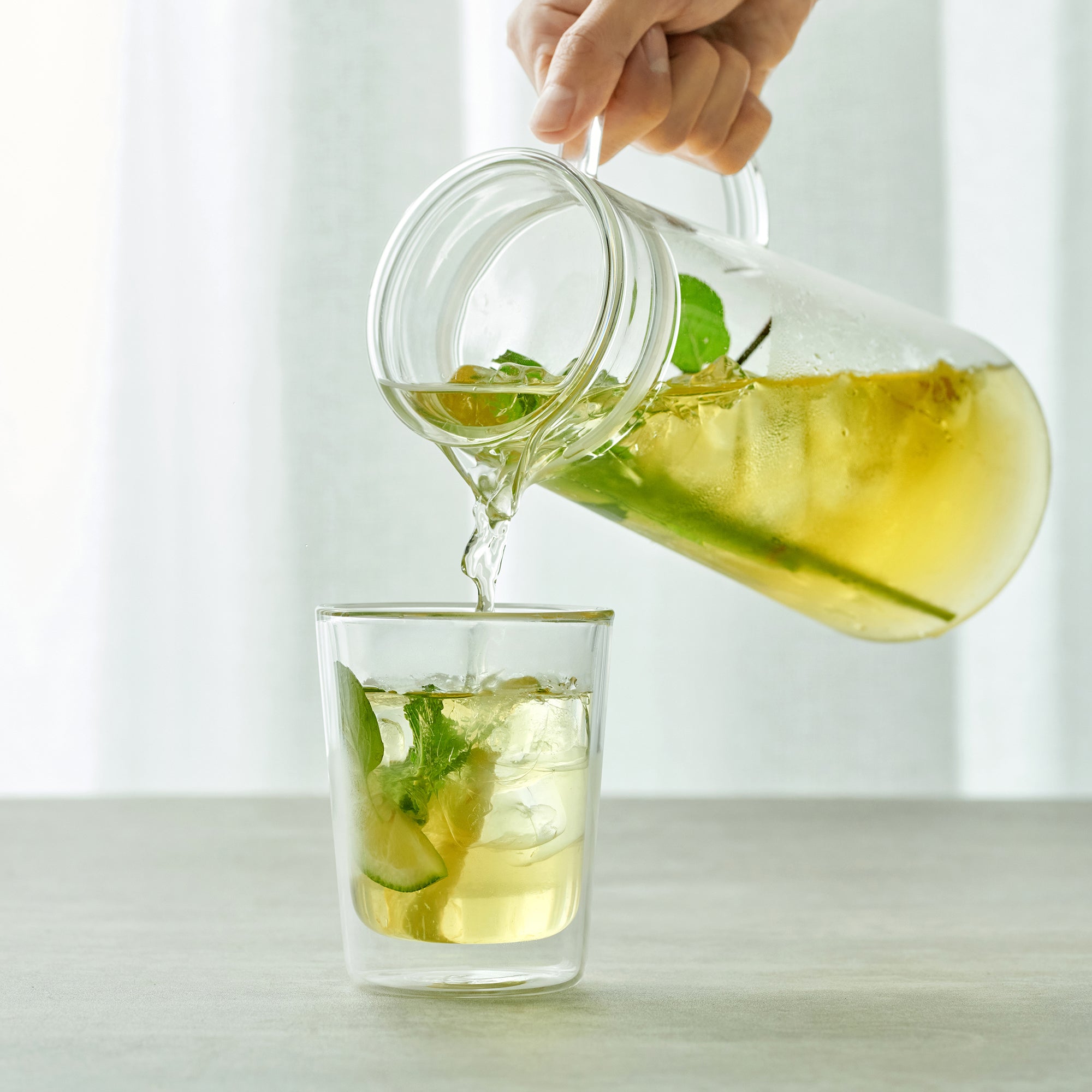 Heat Resistant Glass Double Layered Cup - 8.8 fl oz - Image 2