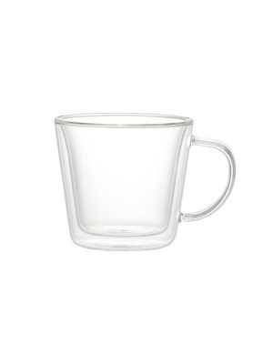 Heat Resistant Glass Double Layered Mug - 8.8 fl oz