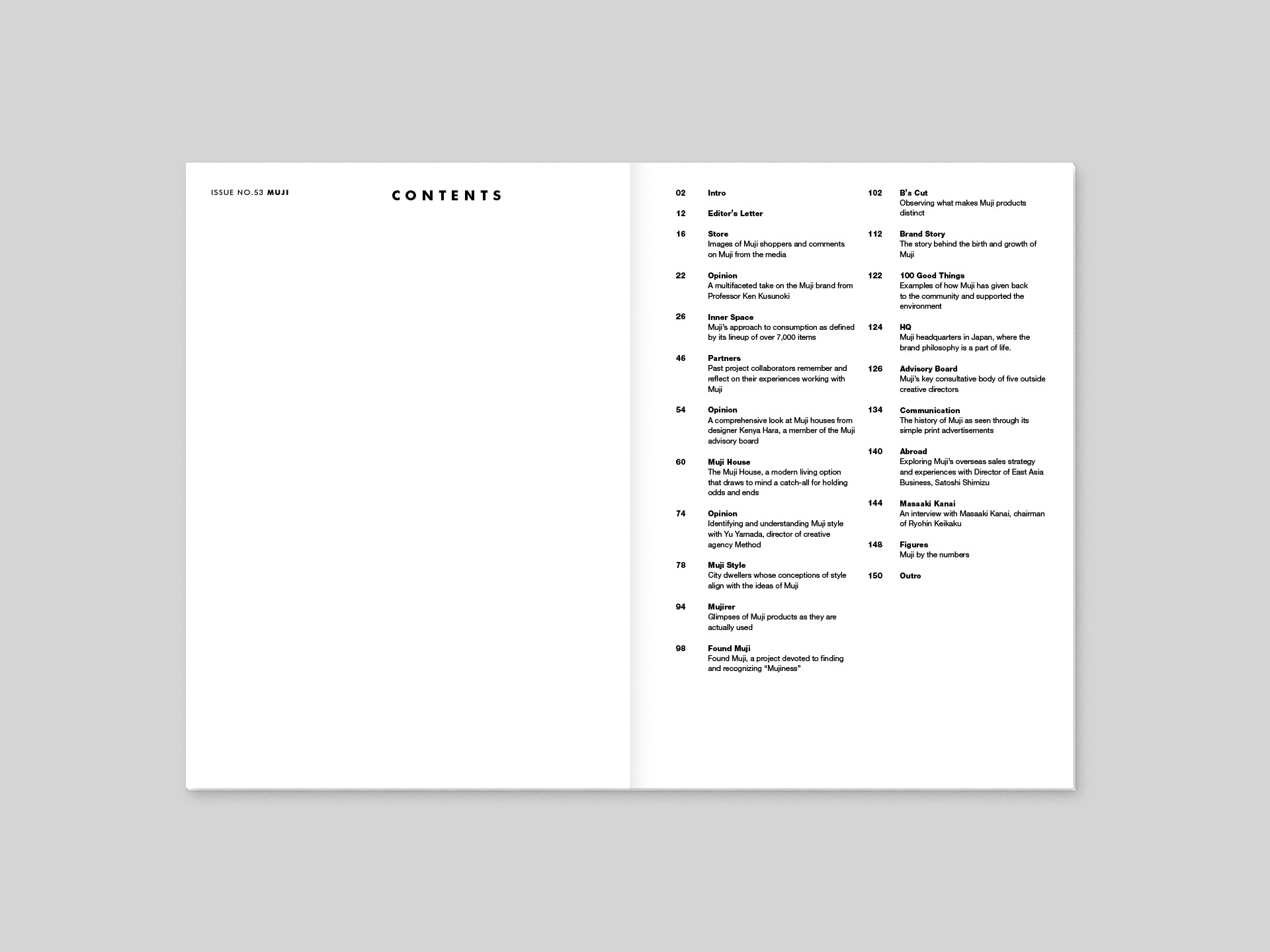 Magazine B #53 MUJI - Image 3